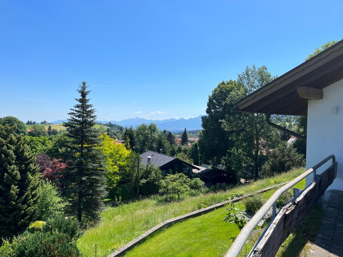 Schöner Ausblick Bad Kohlgrub Exteriör bild